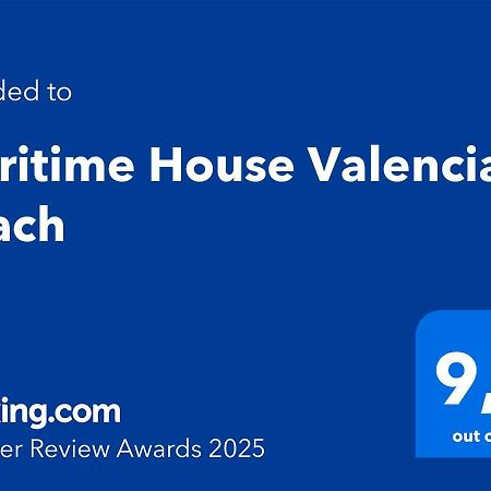 Maritime House Valencia Beach Extérieur photo